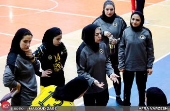 تصاویر | دیدار هوران یزد و سپاهان در لیگ برتر والیبال زنان