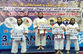 کاراته وان کرمانشاه | نفرات برتر کاتا مشخص شدند