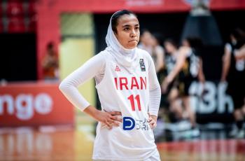 تصاویر | ایران و اردن در بسکتبال نوجوانان دختر آسیا