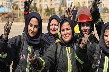 فعالیت آتش نشانان زن در تهران آغاز شد