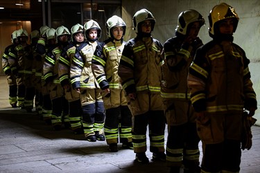 آتش‌نشانان زن در آئین گرامیداشت روز آتش‌نشان