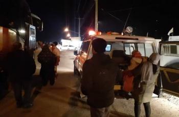 اسکان اضطراری ۲۲ مسافر اتوبوس معیوب در جاده جنگل گلستان