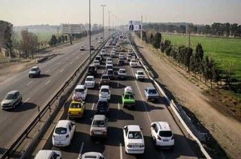 ترافیک در برخی مقاطع محور چالوس و آزاد راه تهران- شمال سنگین است
